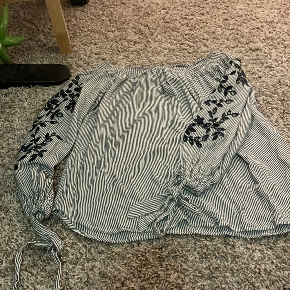 Vintage Havana off the shoulder top